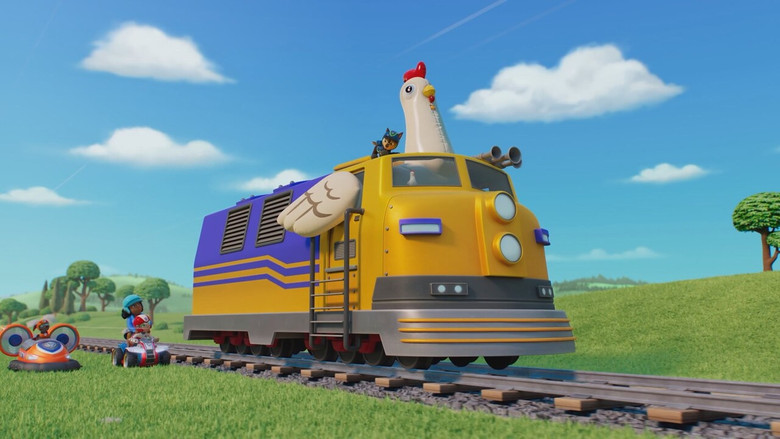 Pups Save the Chicken Conductor!