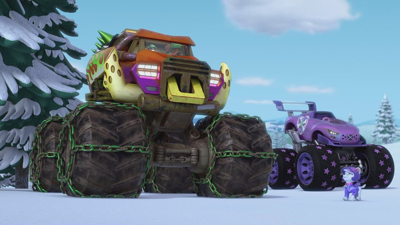 Rescue Wheels: Pups Save the Risky Race