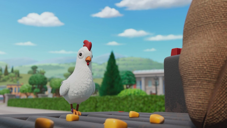 Pups Plus a Plucky Chicken